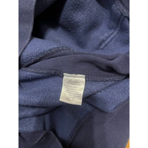 Pro Weave Block Island Hoodie Sweatshirt Unisex Size Small Navy Blue - Picture 3 of 4